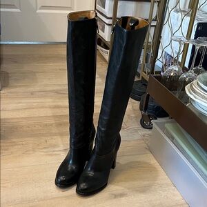 Alberto Fermani Black high Boots